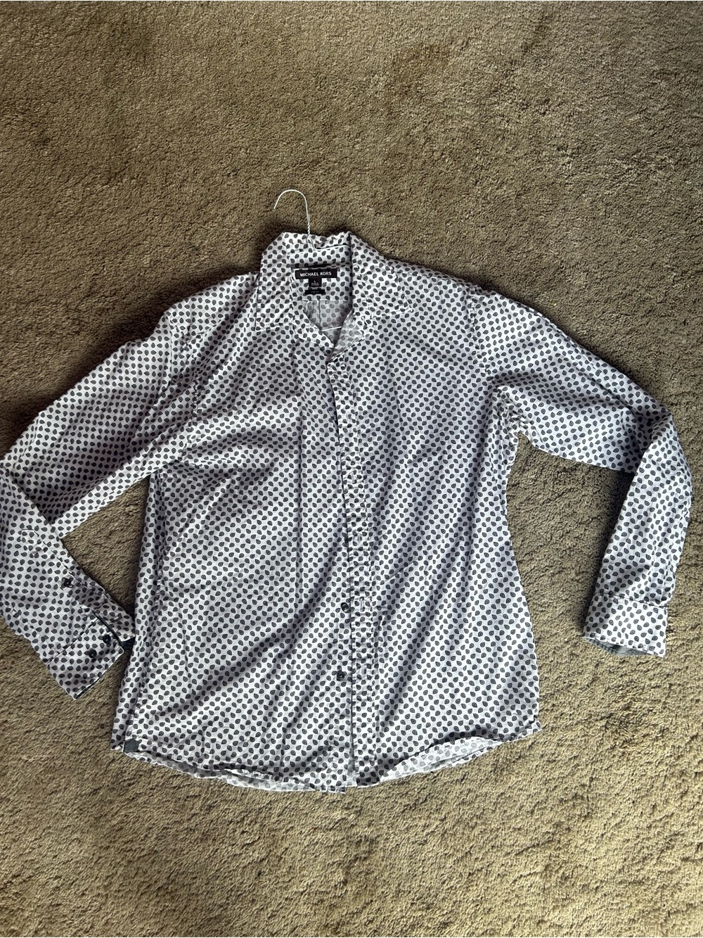 Michael Kors White Button-Down Shirt